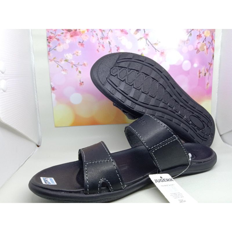 Sandal Kulit Asli Pria KEREN Original By Jugerr Leather Sandal Kulit Bahan 100% KULIT SAPI