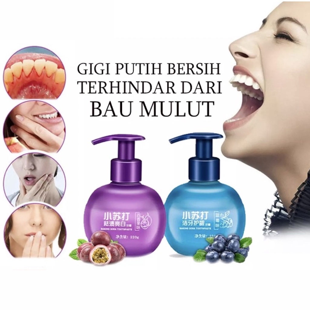 BEAUTY JAYA - Original Pasta Gigi Baking Soda Toothpaste / Baking Soda Toothpaste / Baking Soda Pemutih Gigi