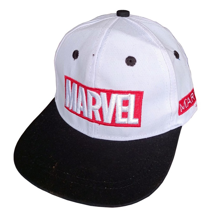 Topi Snapback Anak Motif Marvel usia 3 - 12 tahun