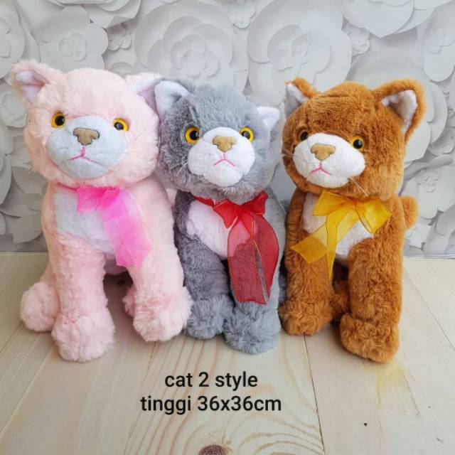 BONEKA KUCING STYLE 36X36 CM