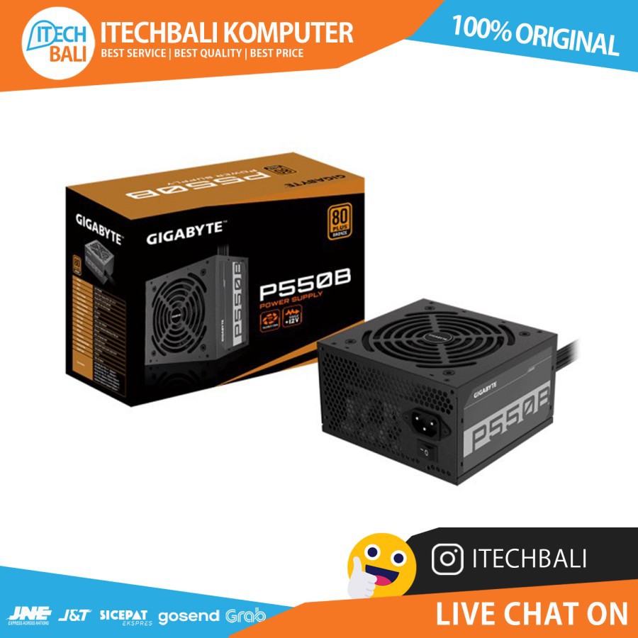 PSU GIGABYTE P550B 550W 80+ Bronze  | ITECHBALI