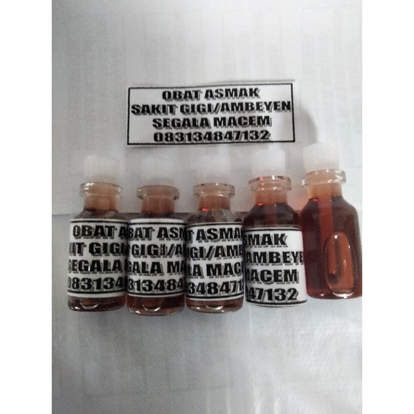 

Obat Asmak/Sakit Gigi ambeyen/segala macam