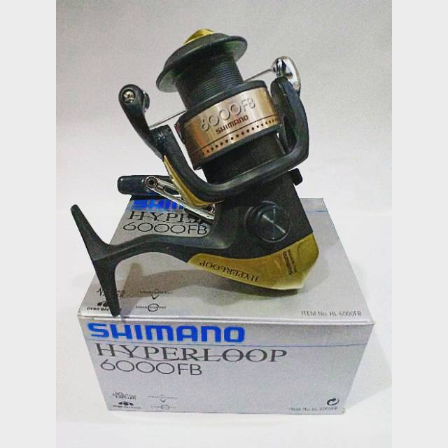 Reel Pancing Shimano Hyperloop 6000 FB Made In Malaysia