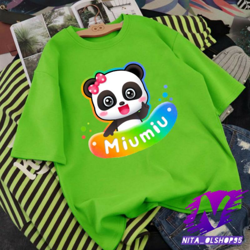 baju anak kaos anak miumiu