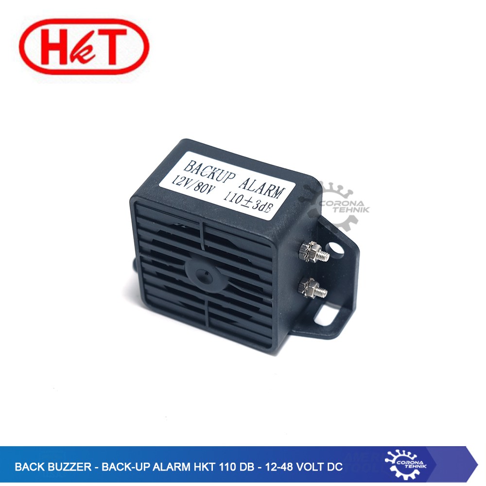 Back Buzzer - Back-Up Alarm HKT 110 dB - 12-48 Volt DC