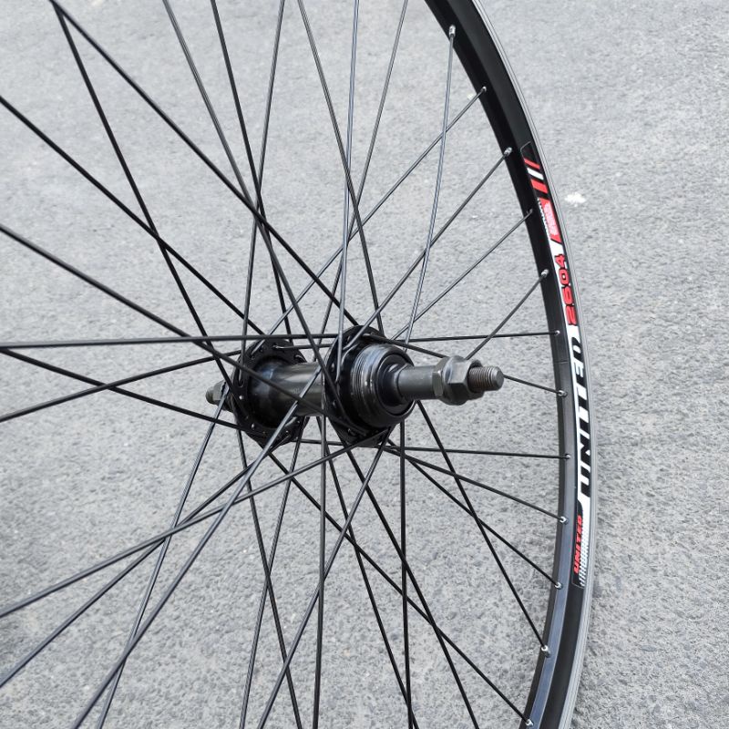 ( Sepasang ) Wheelset Rims 26 United  MTB Federal Sepeda gunung 36 Hole Cakram / V Brake Tinggal Pasang