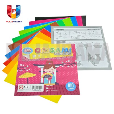 

Kertas Lipat / Kertas Origami Sinar Dunia (SIDU) 16x16 & 12x12