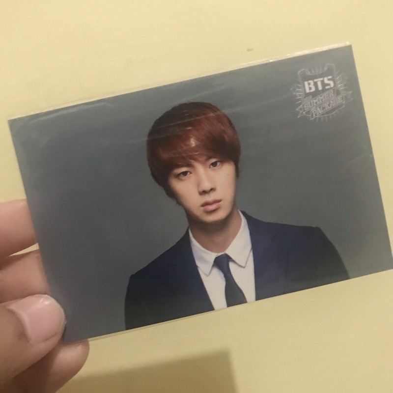 Photocard Jin Summer package 2014
