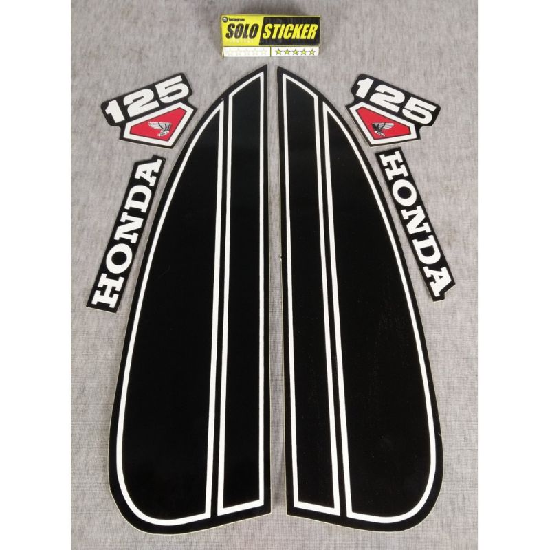 (BISA COD) Striping Sticker Motor Honda CB 125 S 1975