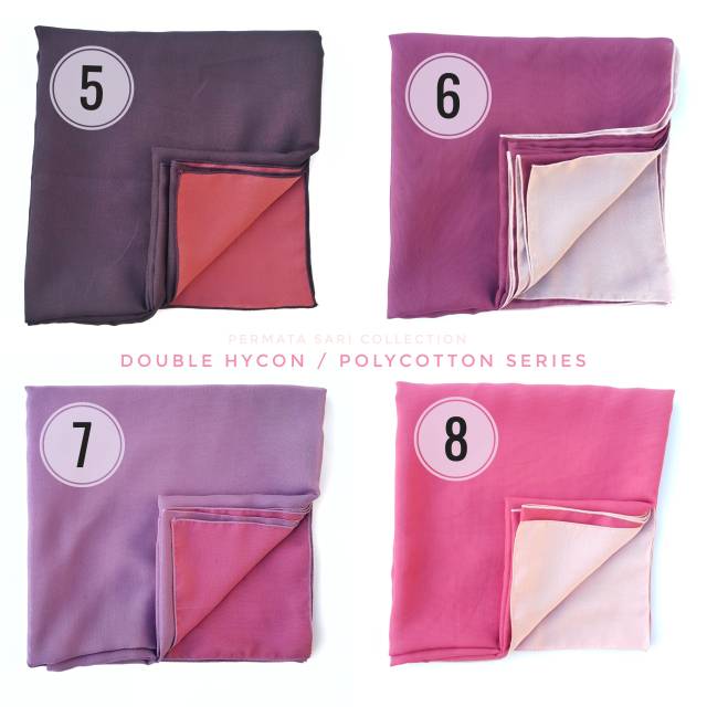 PROMO Kerudung Jilbab Segiempat Hycon Pollycotton Bolbal Sifon Arab Silky Bella Square 115 130 150