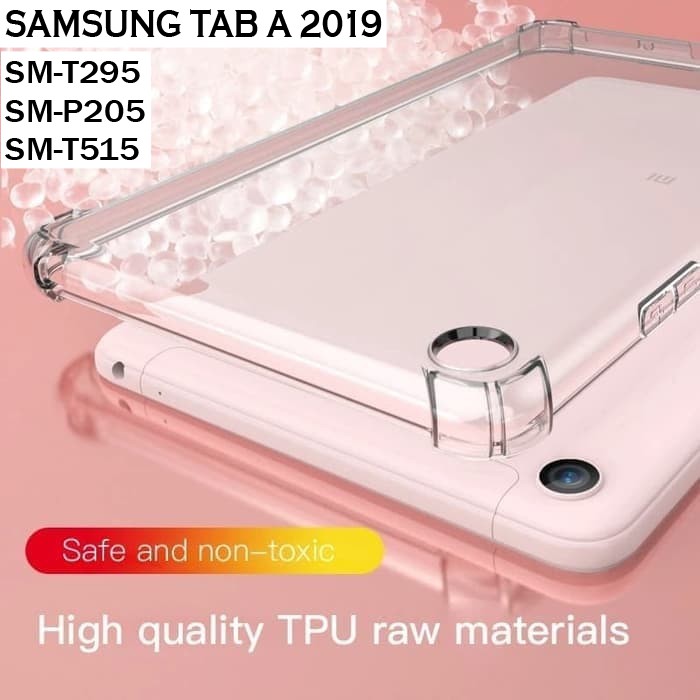Samsung Galaxy Tab A 8 A8 2019 P205 T295 10 Inch T515 Anti Crack Armor Soft Case Casing Cover Bening