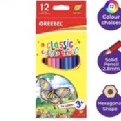 

Greebel pensil warna classic 7012 panjang 12warna