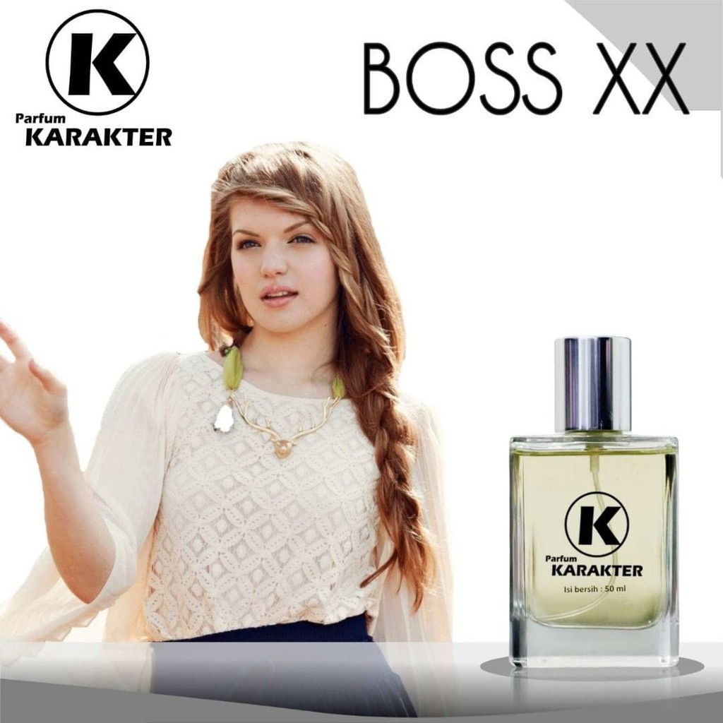 PARFUM CEWEK AROMA BOSS XX - ORIGINAL BIBIT