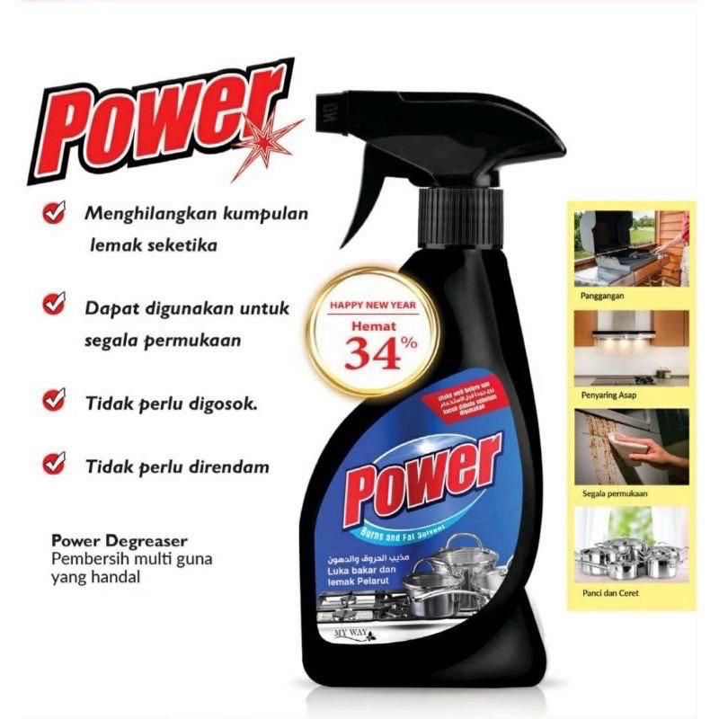 Power hitam,Power Degreaser/Power Black My Way/pembersih wajan gosong/pembersih kerak panci