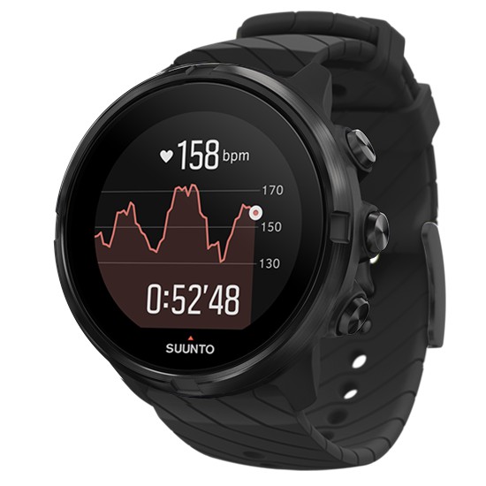 Jam Tangan Suunto Jam Tangan Sport SUUNTO 9 G1 ALL BLACK NON BARO SS050257000