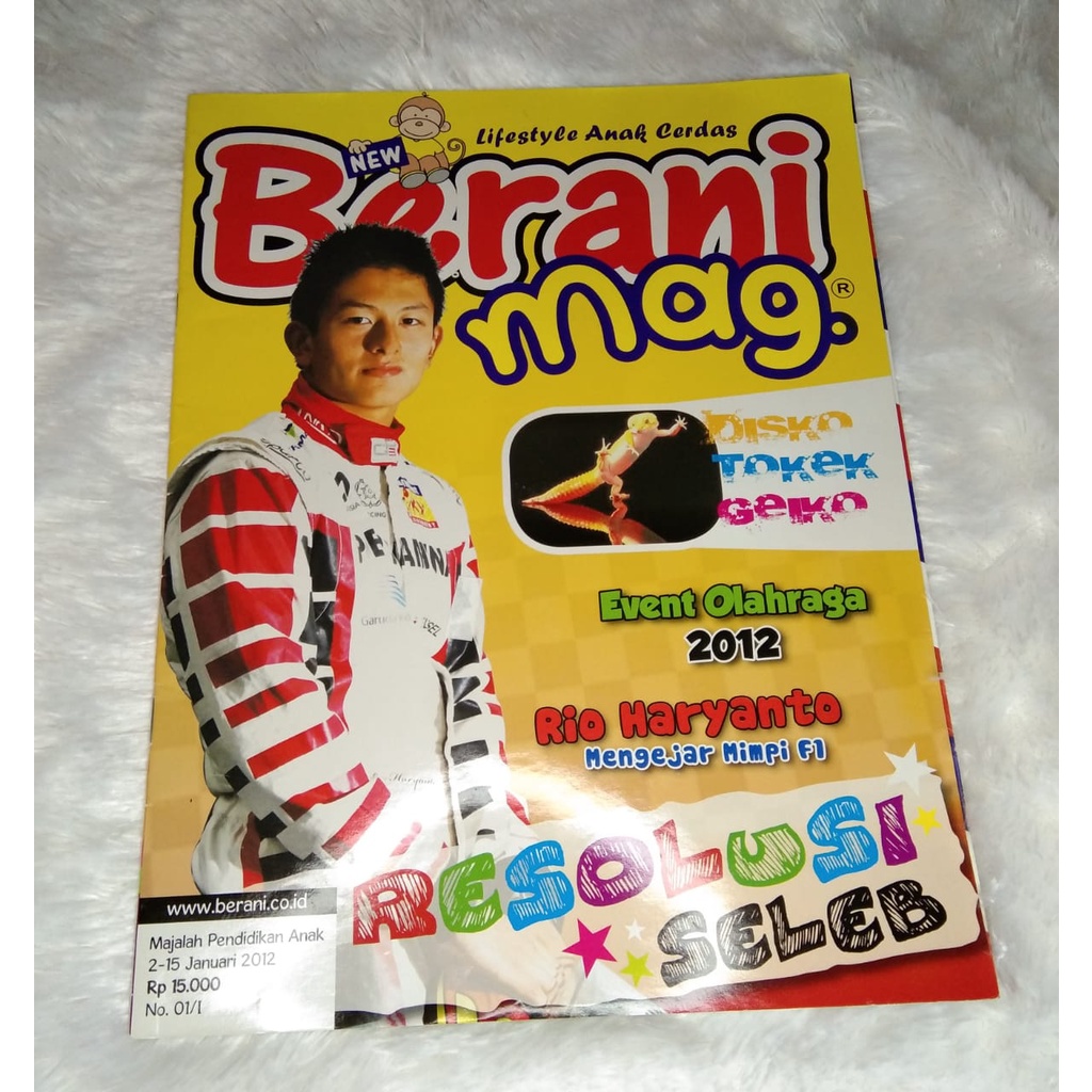 Majalah anak berani tahun 2012 / Majalah anak-anak / Majalah Remaja 2012 / Berani magazine
