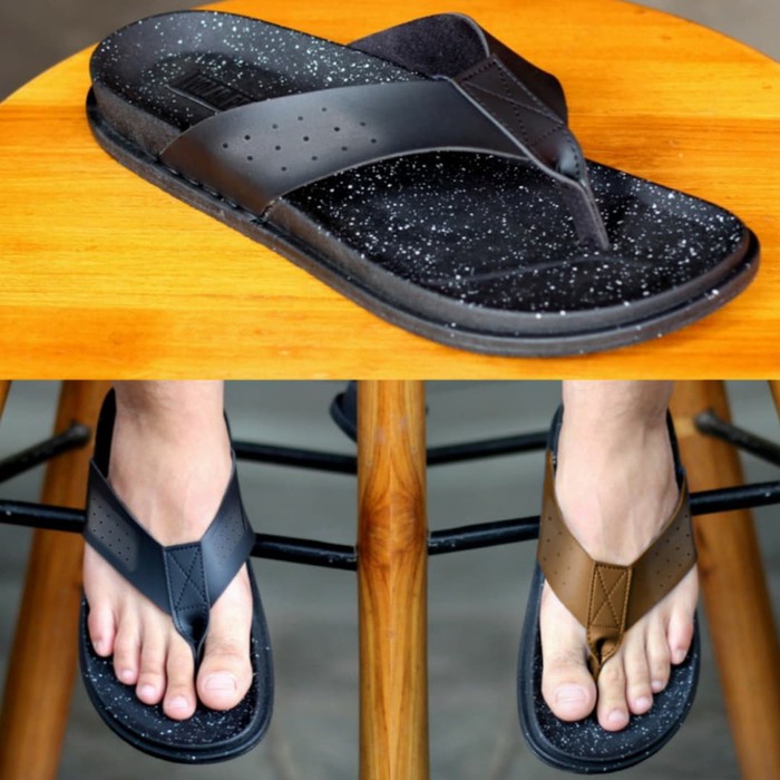 Unik Sandal Sendal jepit casual kasual santai birkenstock karet pria Berkualitas