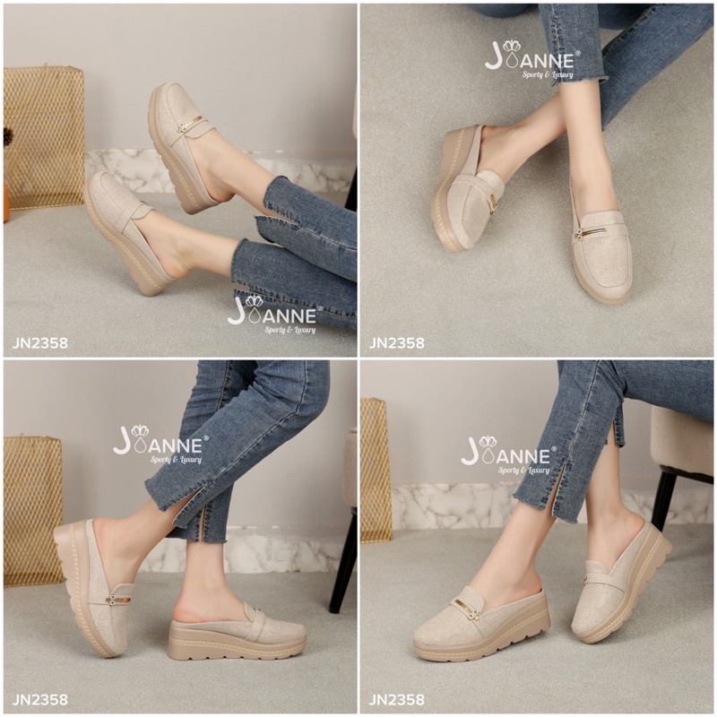 RESTOCK! [ORIGINAL] JOANNE Wedges Shoes Sepatu Wanita #JN2358