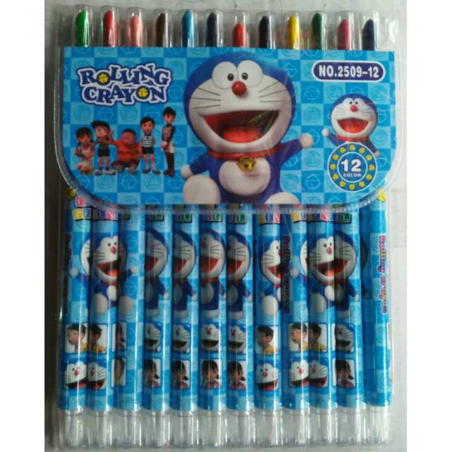 

ROLLING CRAYON 12 WARNA MOTIF