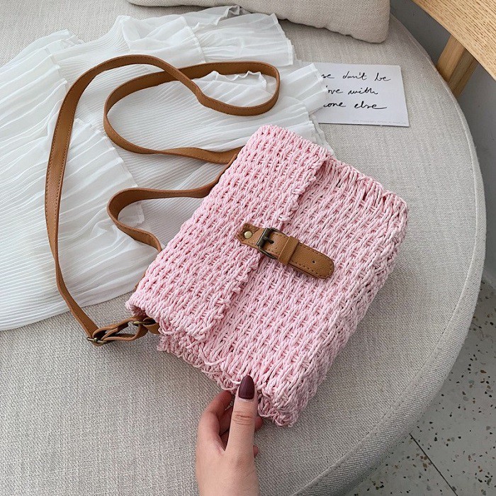 Bohemian Beach Rattan Bag 3527