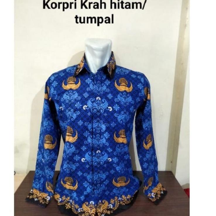 Koleksi Terbaru.. baju kopri krah hitam furing kemeja kopri terbaru 2022 kemeja kopri pria baju