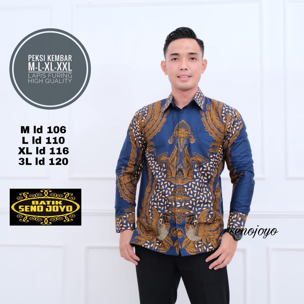 PEKSI KEMBAR SENOJOYO KEMEJA BATIK PRIA SOLO LENGAN PANJANG LAPIS FURING ATASAN PREMIUM MODERN PEKSI SEMULUR KUNTALA JAYA DIPA ROJO GURDO PEKSI ABANG PEKSI KEMBAR PEKSI TRUNTUM BRIYANTARA WANGSA COKLAT PRAMESTI KEMBANG UNGU SANJAYA SEKAR JAGAT SANJAYA