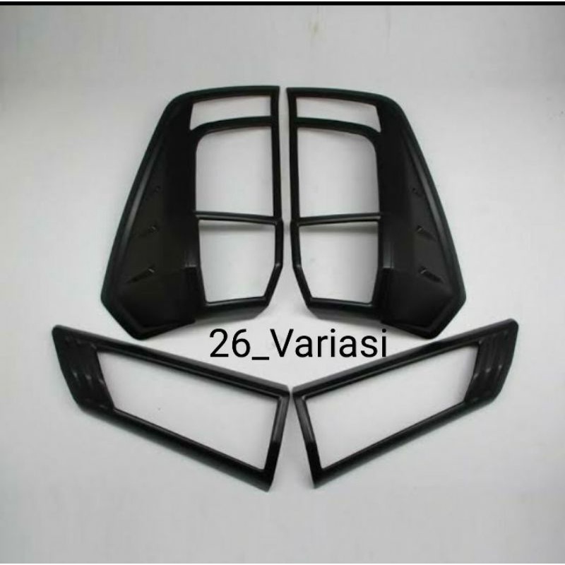 List Garnis Lis Lampu Belakang CALYA SIGRA 2016-2022 Hitam Doff
