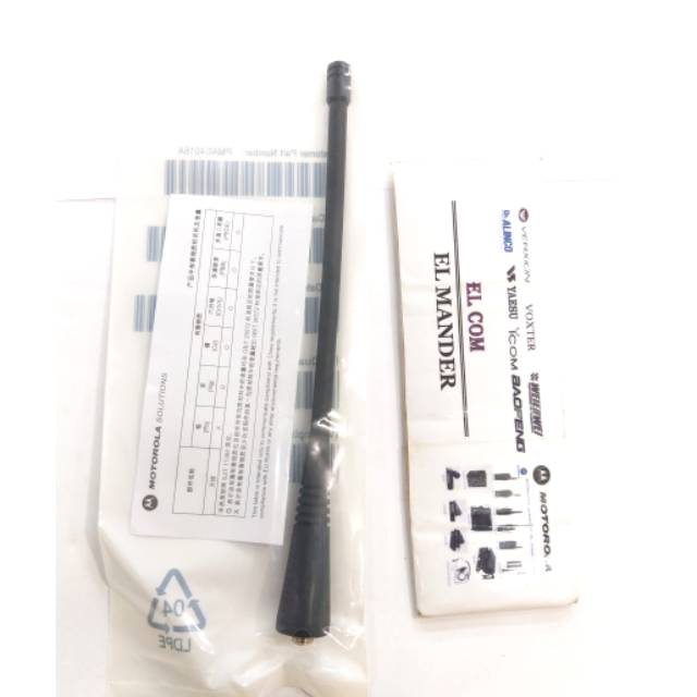 ANTENA HT MOTOROLA UHF ORIGINAL GP 338 GP 328 CP 1660 GP 2000 GP 3188 - ANTENA HT MOTOROLA UHF 400