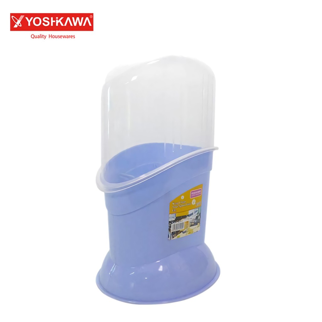 

YOSHIKAWA Tempat Sendok Peralatan Makan Cutlery Storage EVL-ST-03 Biru