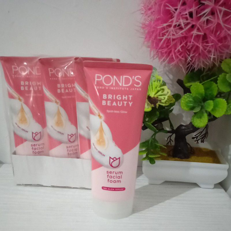 ponds bright beauty facial foam 100 gram