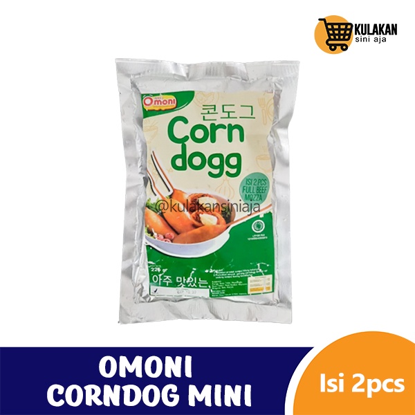 Omoni Corndog Mini Isi 2 pcs