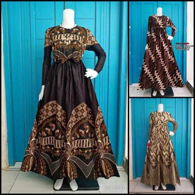 Gamis Jumbo Batik Manggar, Padi,sekar,cantik,kubis,kipas,daun,kupu,nadine,gendis,kawung,termurah