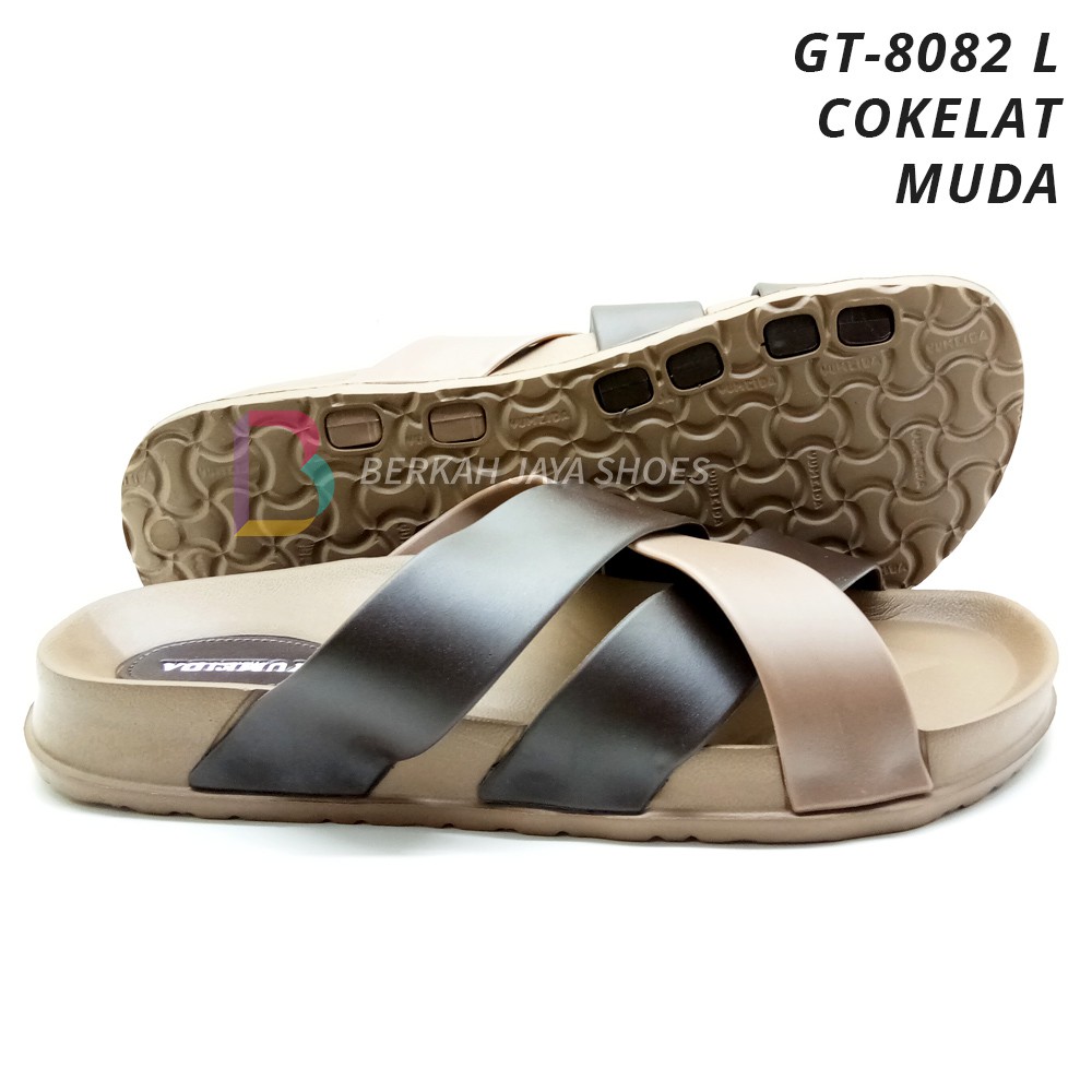 Sandal Pria Karet - Sandal Selop Karet Pria Yumeida GT-8082 L Varian Warna