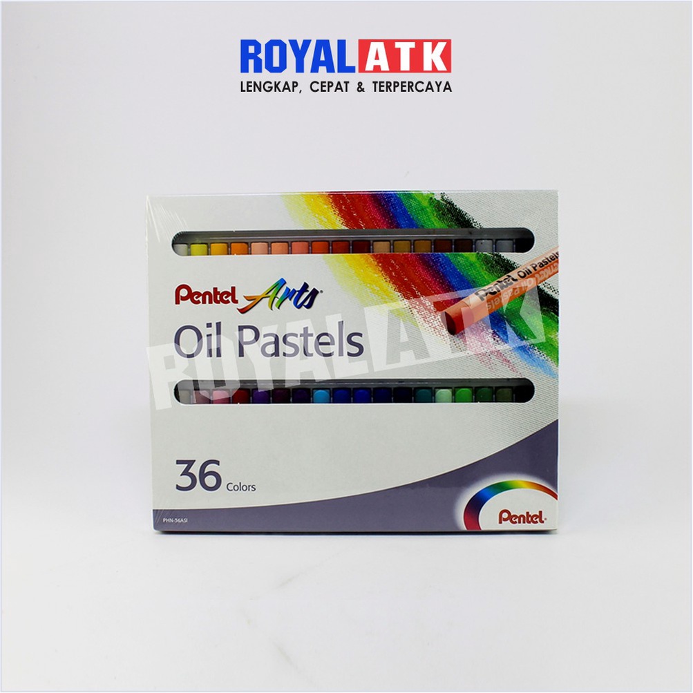 

Crayon Oil Pastel Pentel 12 16 25 36 50 Warna - 36 warna