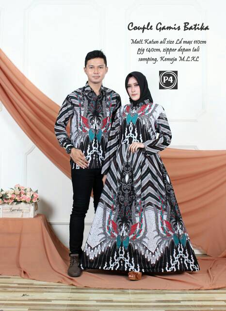 GROSIR COUPLE GAMIS BATIKA