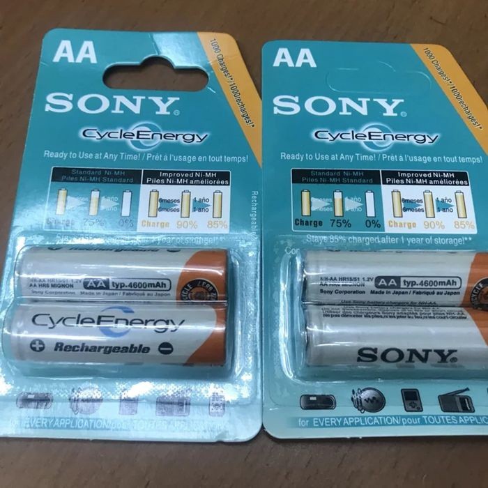 Baterai Cas Charge Sony 4600 Mah AA