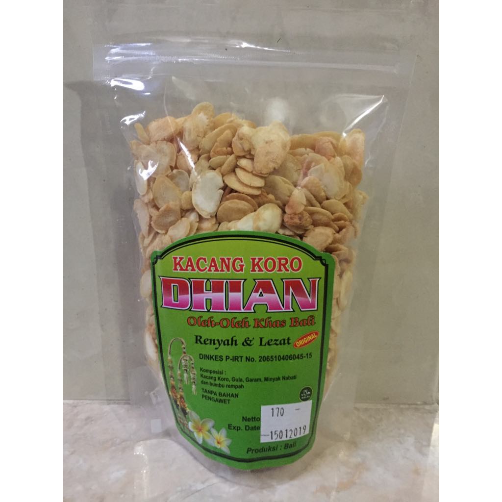 

Kacang Koro Dhian Original Asli Bali