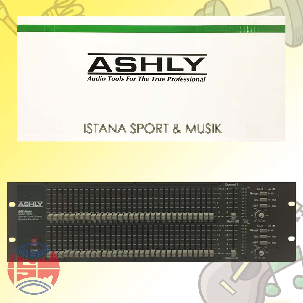 Equalizer Audio Ashley GQX-3102 Series