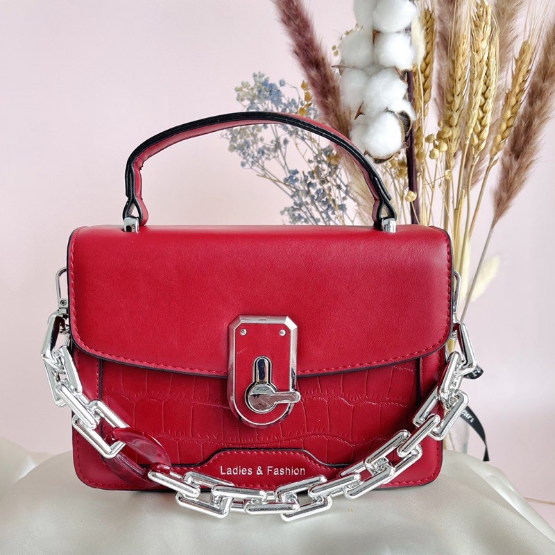 ✨✨FREE 2 TALI PANJANG✨✨ TAS WANITA CEWEK BAG SELEMPANG HANDBAG IMPORT KONDANGAN FASHION LB- 132