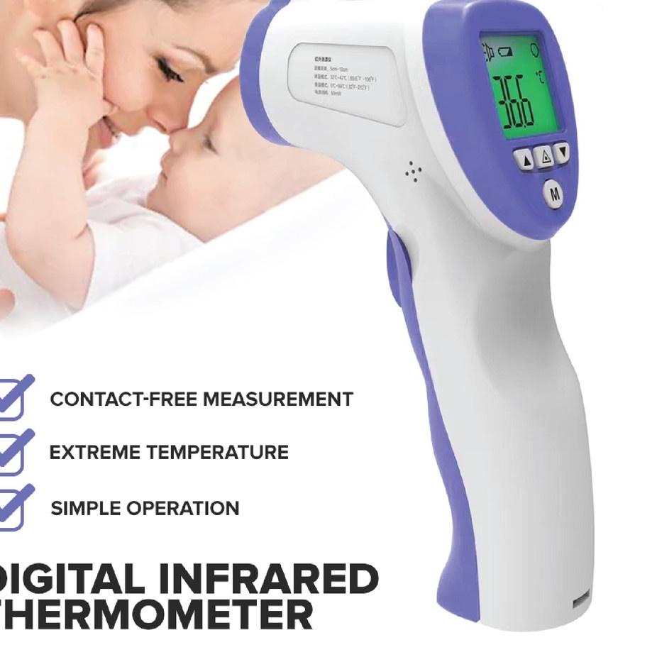 っ KUKE Thermometer Digital Infrared Non-Contuact / Thermometer Suhu Tubuh /thermometer infrared ₦