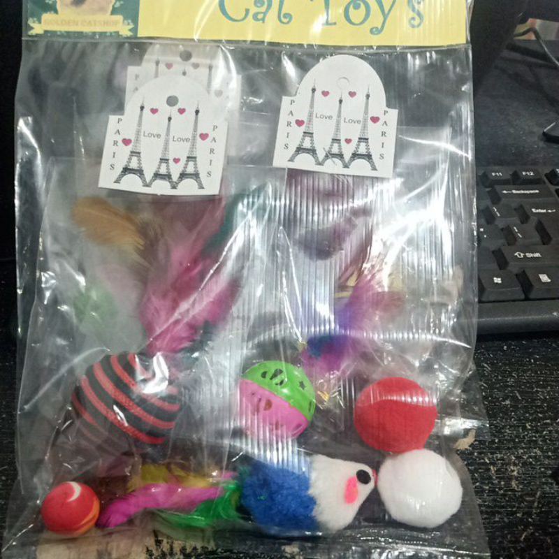 MAINAN KUCING PAKETAN CAT TOYS