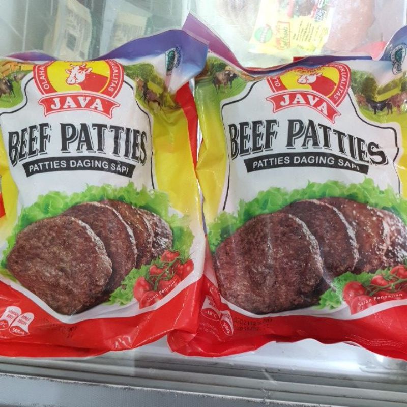 

JAVA BEEF PATTIES isi 10 500GR