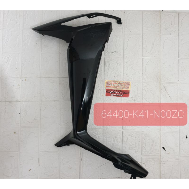 COVER R FR BLK SAYAP DEPAN KANAN SUPRA 125 FI 64400-K41-N00ZC