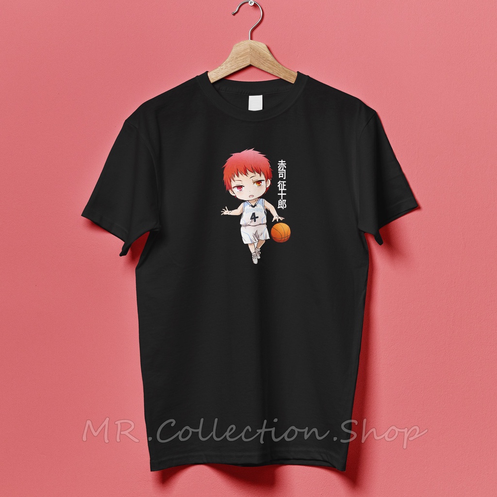 Kaos distro anime kuroko no basket seijuro akashi / baju keren anime keijuro akashi