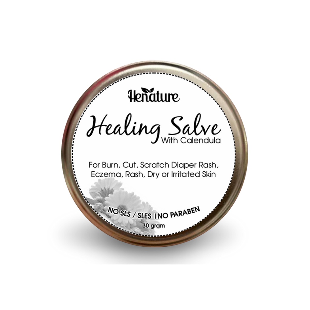 Henature Calendula Healing Salve for eczema and dry skin | No Steroid salep eksim