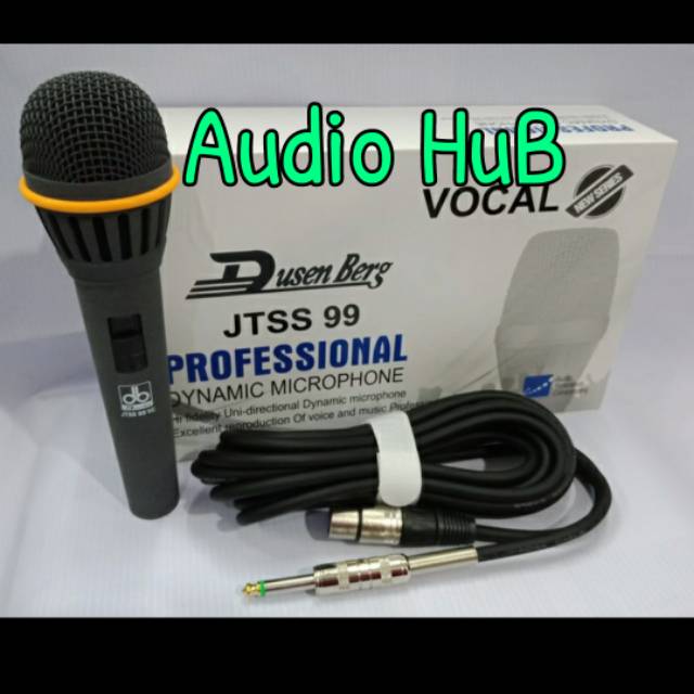 MIC KABEL DUSENBERG JTSS 99 MICROPHONE DUSEN BERG JTSS99 ORIGINAL