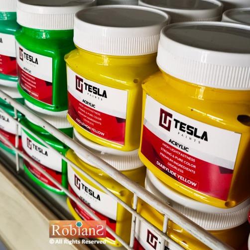 

Cat Lukis / Cat Akrilik - Tesla Acrylic Paint - Uk. 125 ml - Phthalo Green