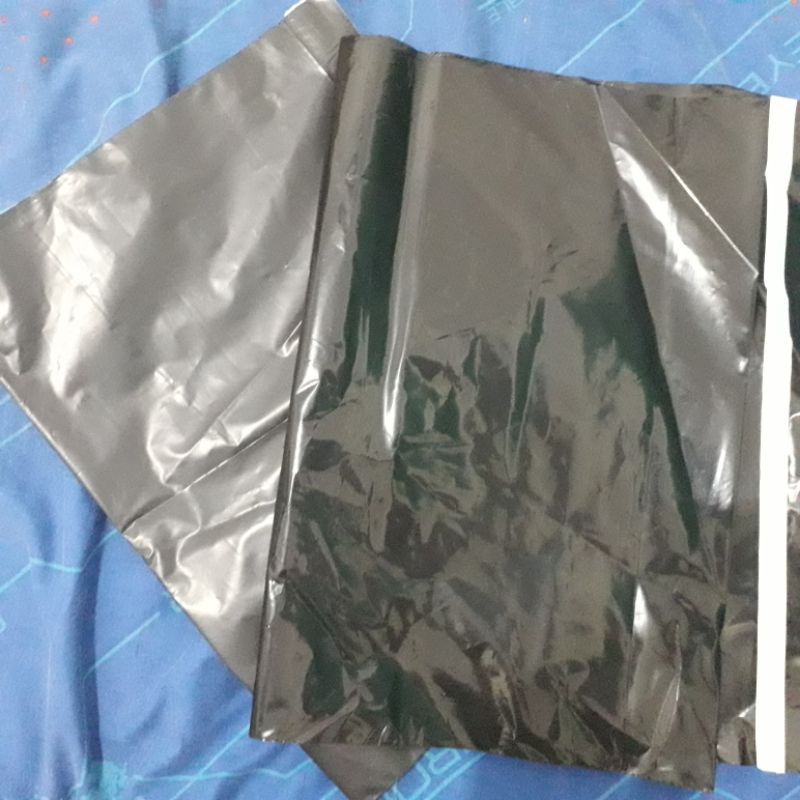 

Polymailer plastik olshop hitam eceran doff dan glossy