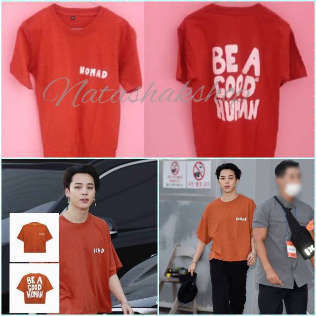 BTS / COD / JIMIN / KAOS TSHIRT BTS JIMIN NOMAD S-XXL / KAOS KPOP BTS JIMIN STYLE TRENDY SHIRT