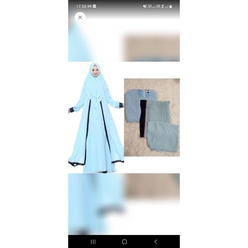 gamis syari mayra ori